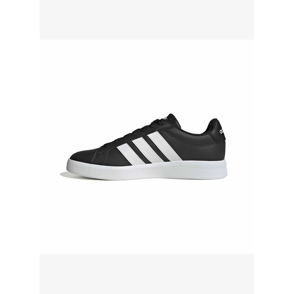 Adidas Grand Court Base 3.0 Erkek Spor Ayakkabı HQ0082 - Siyah-Beyaz - 44 2/3