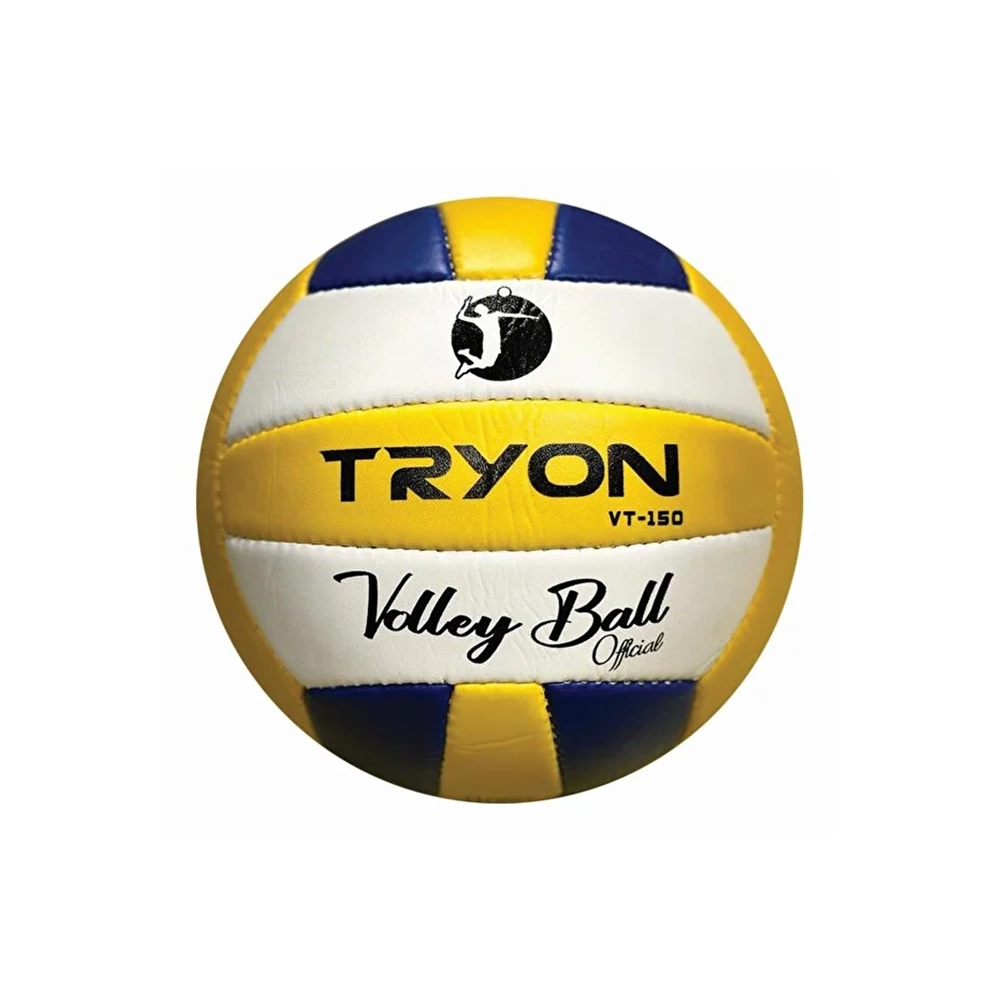 Tryon Voleybol Topu VT-150 - Beyaz-Sarı - 5 NUMARA
