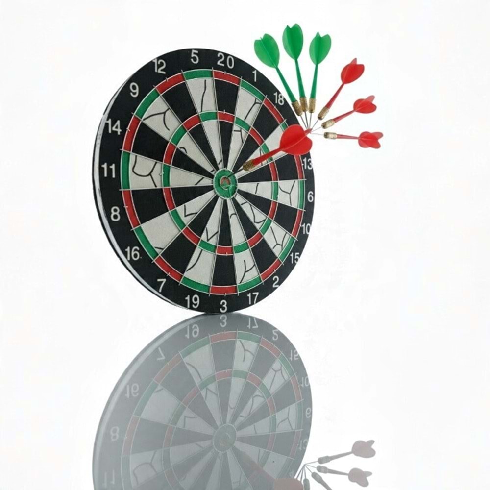 Board Dart Seti DRT-45 - Siyah - STANDART