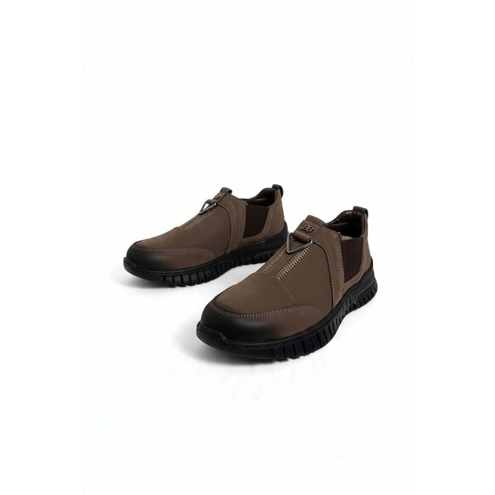 Kadın Deri Comfort Günlük Ayakkabı N1453-1 - Kum - 40