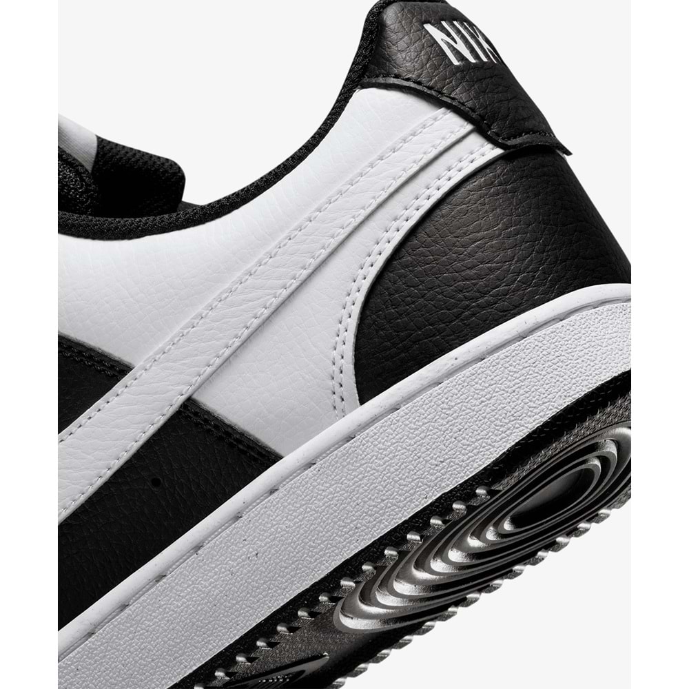 Nike Court Vision Lo Erkek Spor Ayakkabı HM9862-001 - Siyah-Beyaz - 41