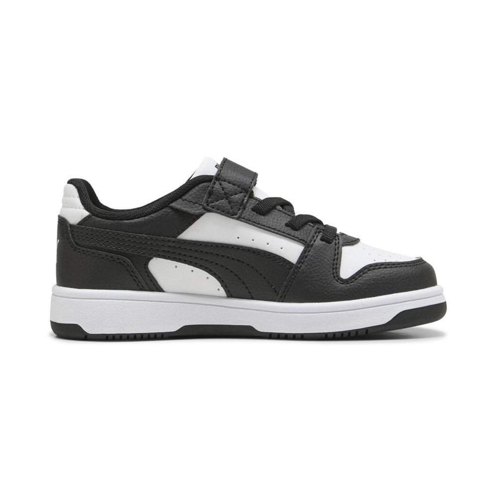 Rebound Slam Lo AC+ PS Çocuk Spor Ayakkabı 40829301 - Siyah-Beyaz - 30