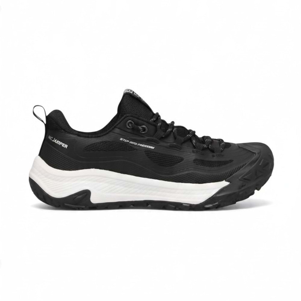 Erkek Outdoor Spor Ayakkabı 5050 - Siyah-Beyaz - 40