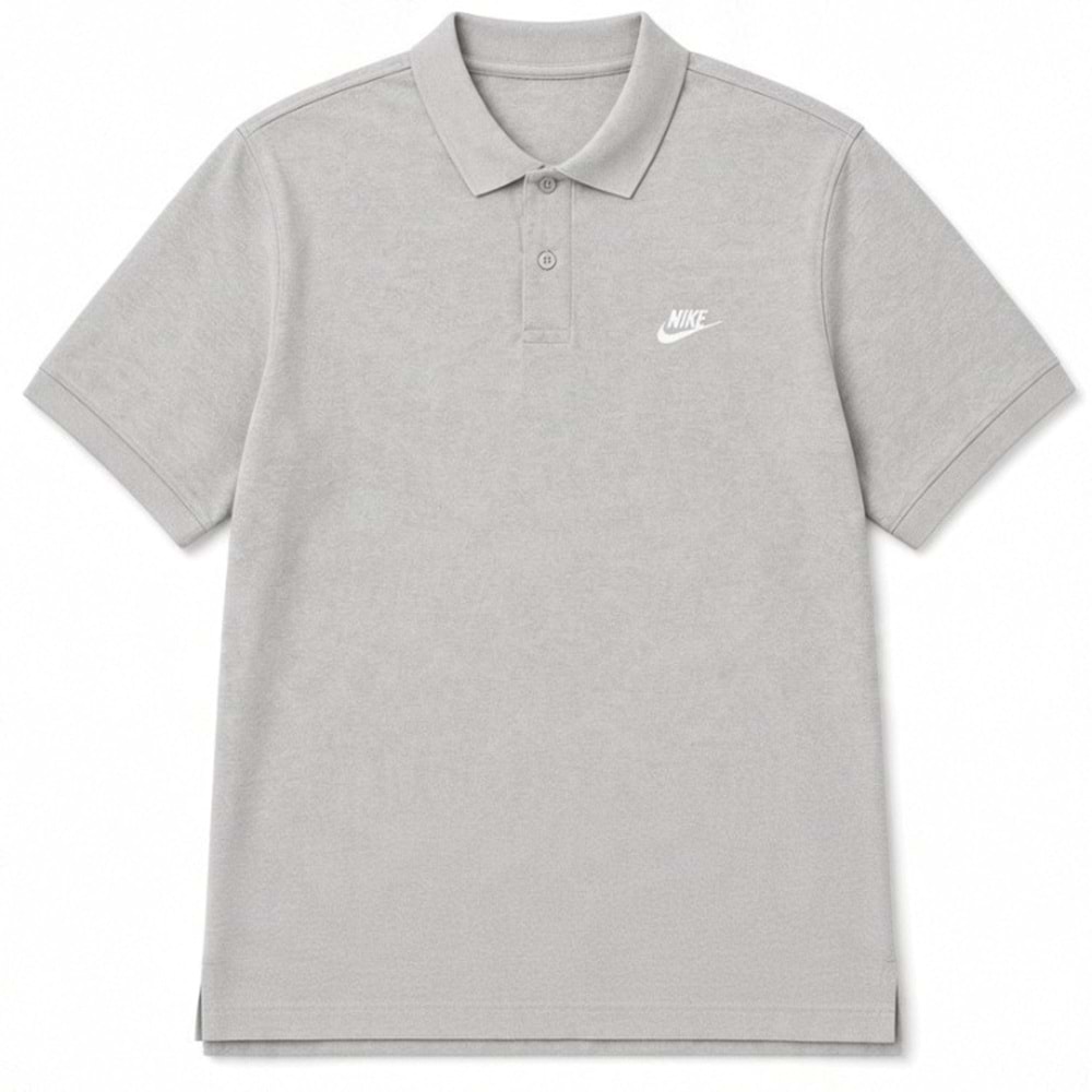 Nike Club Short Erkek Tshirt FN3894-063 - Gri - L