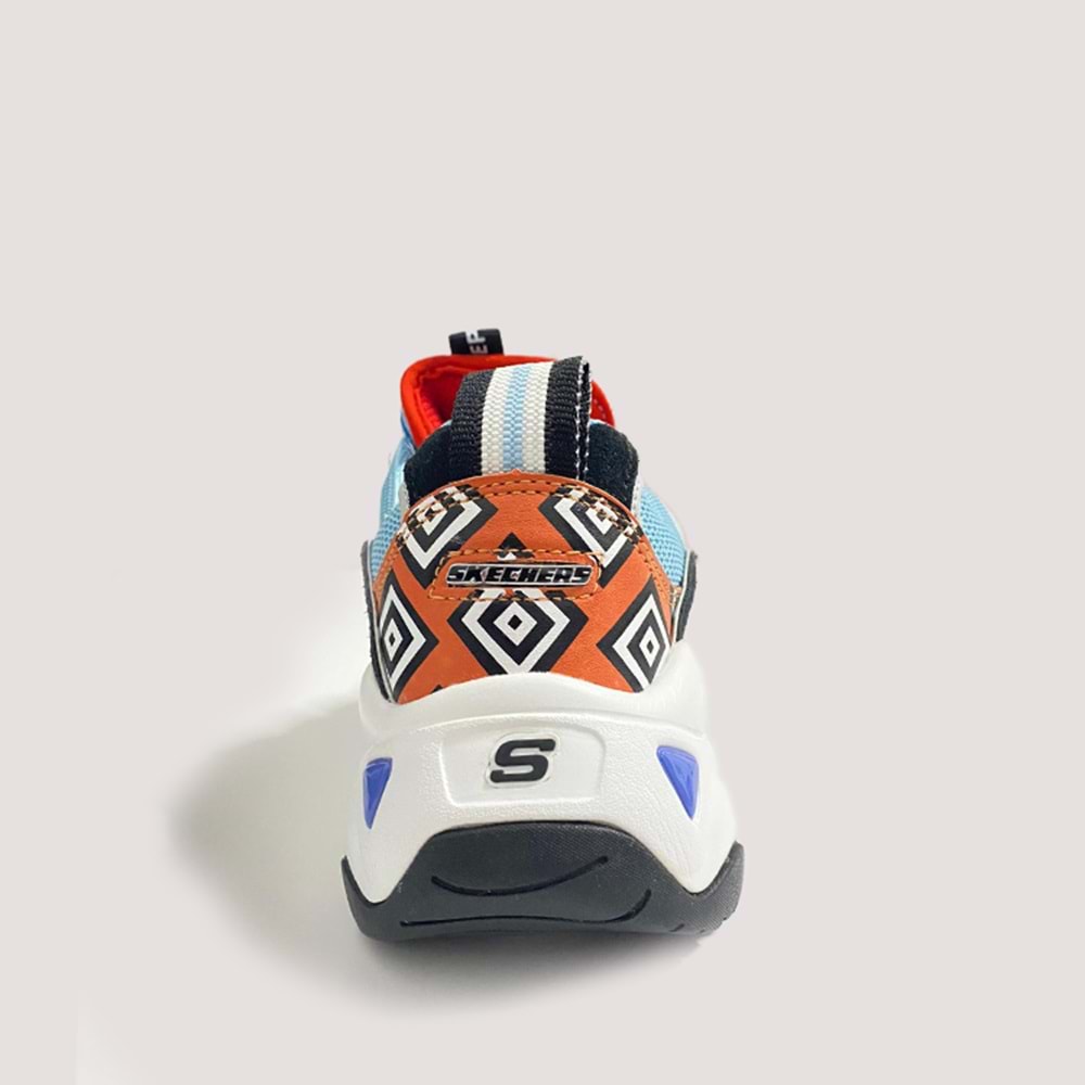 Skechers D lites Kadın Spor Ayakkabı - Beyaz-Mavi - 37