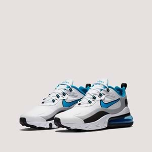 Nike Air Max 270 React Spor Ayakkabı BEYAZ-MAVİ 44