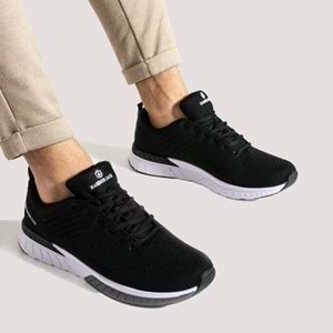 Hammerjack Manaus Erkek Spor Ayakkabı - Siyah-Beyaz - 43