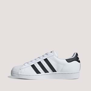 Adidas Süperstar C77124 Erkek Spor Ayakkabı 44 BEYAZ- SİYAH