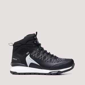 Vaneda 1335 V-Mich Alpin Pro Mid Erkek Waterproof Bot - Siyah-Beyaz - 43