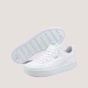 Puma Skye Clean Unisex Spor Ayakkabı - Beyaz - 38
