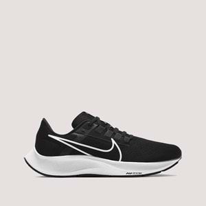 Nike Air Zoom Pegasus 38 Erkek Koşu Ayakkabısı - Siyah-Beyaz - 43