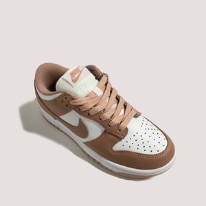 Nike W Dunk Low Kadın Sneaker - Gül Kurusu - 37,5