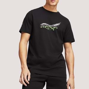 Puma Mapf1 Ess Car Graphic Tee Erkek Tshirt - Siyah - L