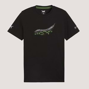 Puma Mapf1 Ess Car Graphic Tee Erkek Tshirt - Siyah - L