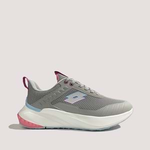 Lotto Riley Kadın Koşu Ayakkabısı - Gri-Gümüş - 40