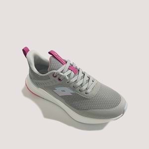 Lotto Riley Kadın Koşu Ayakkabısı - Gri-Gümüş - 40