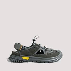 Bulldozer 231474 Erkek Deri Sandalet - Füme - 42