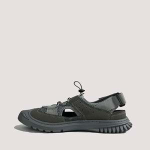 Bulldozer 231474 Erkek Deri Sandalet - Füme - 42