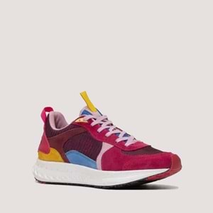 Vaneda 1294 V-Mich Kadın Sneakers Multicolor - Fuşya-Lila - 37