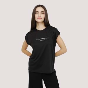 Lumberjack WL Blair Kadın Tshirt - Siyah - L
