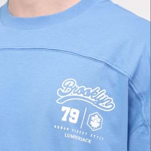 Lumberjack ML Chase Erkek Tshirt - Mavi - XL