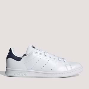 Adidas Stan Smith FX5501 Unisex Ayakkabı - Beyaz-Lacivert - 38