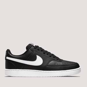 Nike Court Vision LO NN 2987.001 Unisex Günlük Ayakkabı - Siyah-Beyaz - 39