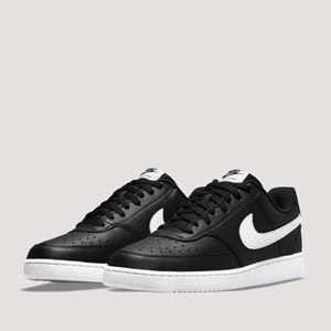 Nike Court Vision LO NN 2987.001 Unisex Günlük Ayakkabı - Siyah-Beyaz - 40