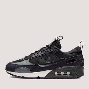 Nike W Air Max 90 Futura Kadın Ayakkabı - Siyah-Beyaz - 38