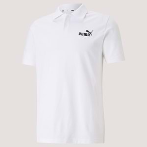 Ess Pique Erkek Polo Yaka Tshirt - Beyaz - XXL