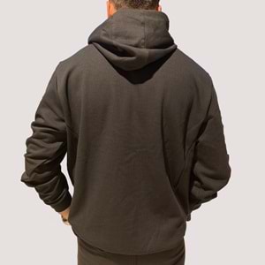 ML Grass Erkek Kapşonlu Sweetshirt - Siyah - S