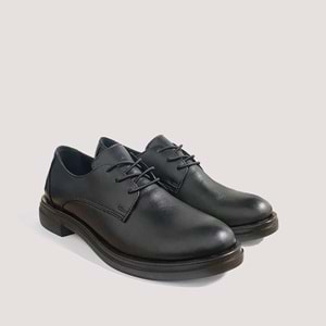 D24KA-275 LX Kadın Deri Günlük Ayakkabı - Siyah - 40