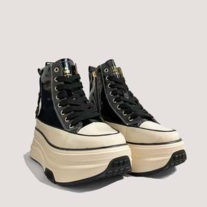 24K336 Kadın Casual Bot - Siyah - 41