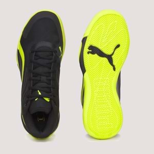 Court Pro Unisex Basketbol Ayakkabısı - Siyah-Yeşil - 37