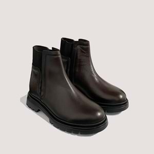 Kadın Deri Bot 250625 - Kahve - 39