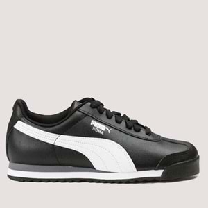 Roma Basic Unisex Spor Ayakkabı 353572 - Siyah-Beyaz - 37,5