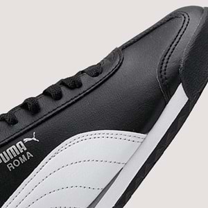 Roma Basic Unisex Spor Ayakkabı 353572 - Siyah-Beyaz - 37,5