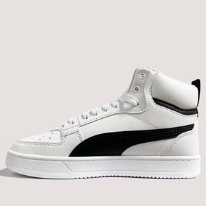 Caven 2.0 Mid Unisex Spor Ayakkabı 392291 - Beyaz-Siyah - 38,5