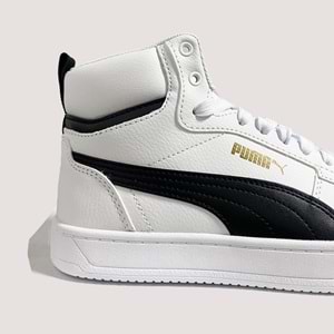 Caven 2.0 Mid Unisex Spor Ayakkabı 392291 - Beyaz-Siyah - 38,5