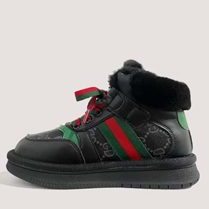 Çocuk Casual Bot 24K661 - Siyah - 34