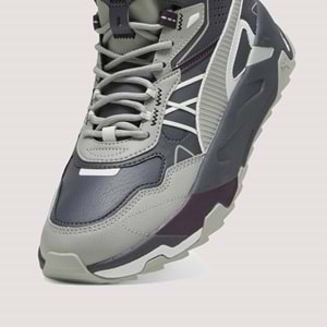 Puma Trinity Mid Hybrid L Erkek Spor Ayakkabı 393985 - Gri - 42