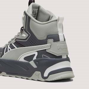Puma Trinity Mid Hybrid L Erkek Spor Ayakkabı 393985 - Gri - 44,5
