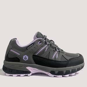 Kadın Kane Waterproof Outdoor Spor Ayakkabı 24658 - Gri-Lila - 40