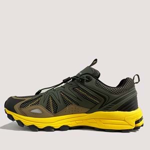 Erkek Outdoor Bağcıksız Spor Ayakkabı 24809 - Haki - 44