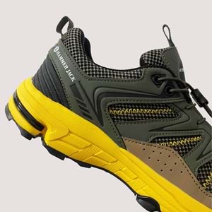 Erkek Outdoor Bağcıksız Spor Ayakkabı 24809 - Haki - 44