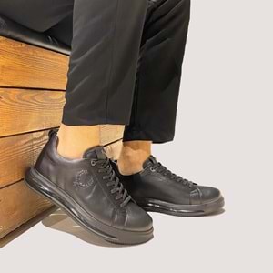 Erkek Deri Air Casual Ayakkabı 20171 - Siyah - 43