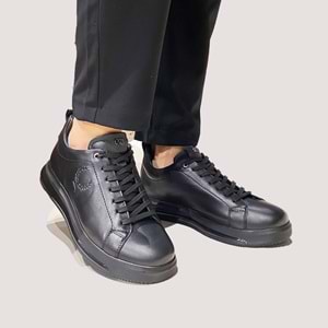 Erkek Deri Air Casual Ayakkabı 20171 - Siyah - 43