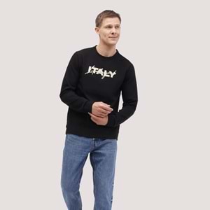 Erkek ML Zuhn Tshirt 16ITL521 - Siyah - XL