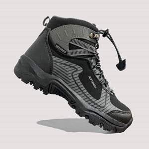 Çocuk Tomas F Waterproof Bot - Siyah-Gri - 31