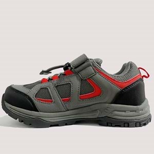 Çocuk Oberon Waterproof Spor Ayakkabı - Gri - 31